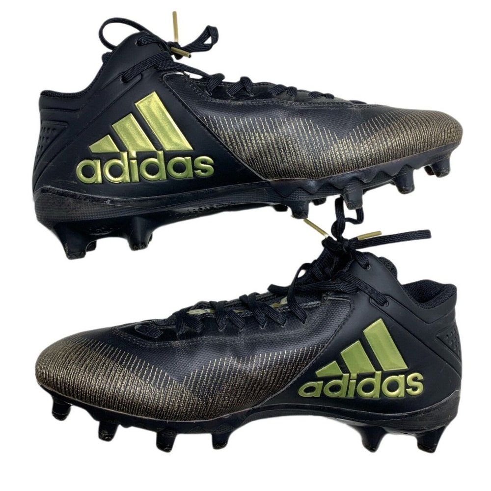 Adidas Men's Freak 21 Football Cleats Black Gold EH2208 Size 11.5 - Picture 6 of 9